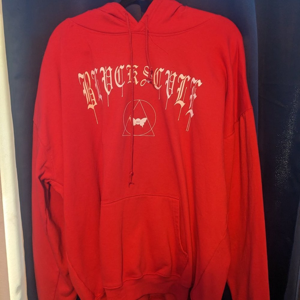 BlackScale 3XL Red Hoodie Jacket